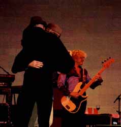 ed and michael hugging